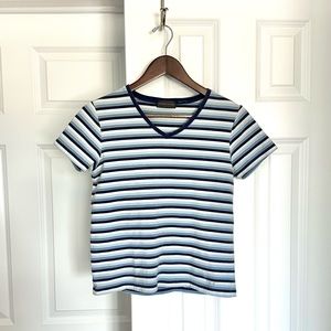 Relativity Blue Striped Tee